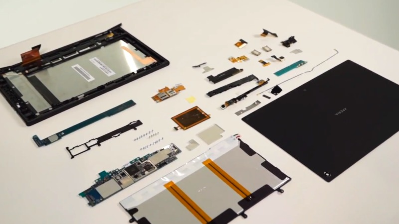 Illustration for article titled Sony Xperia Tablet Z Teardown: Painstakingly Packed Parts